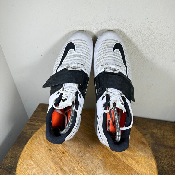 Nike Romaleos 3 Mens Weightlifting Shoes White Black 852933-101 Size 12 Training main image 7